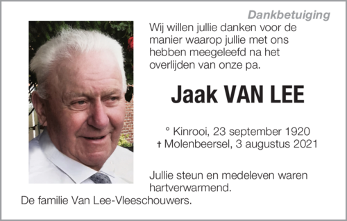 Jaak Van Lee