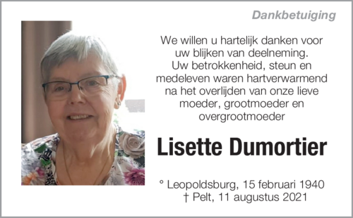 Lisette Dumortier