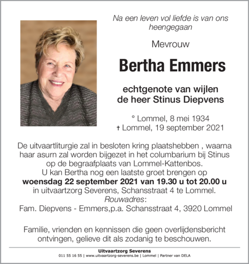 Bertha Emmers