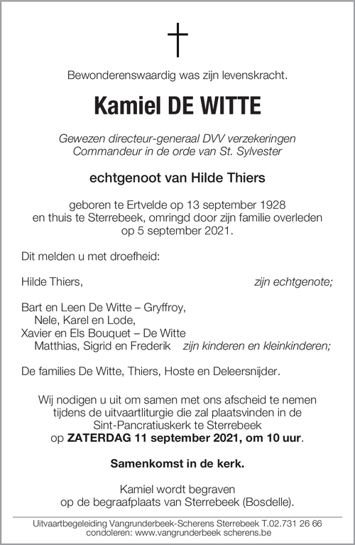 Kamiel De Witte
