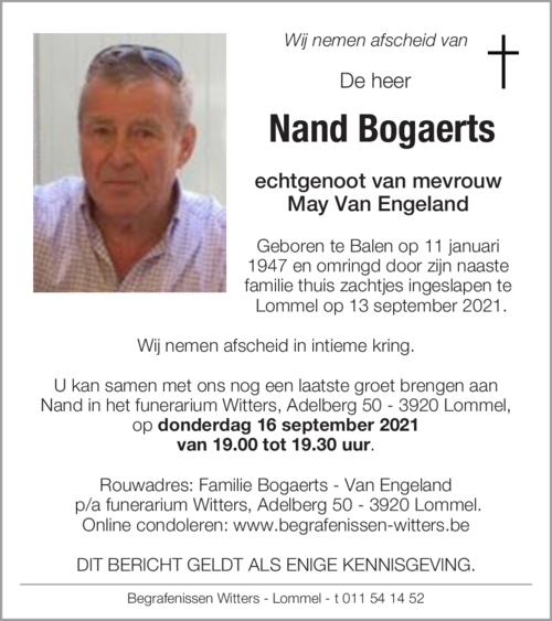 Nand Bogaerts