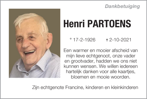 Henri PARTOENS