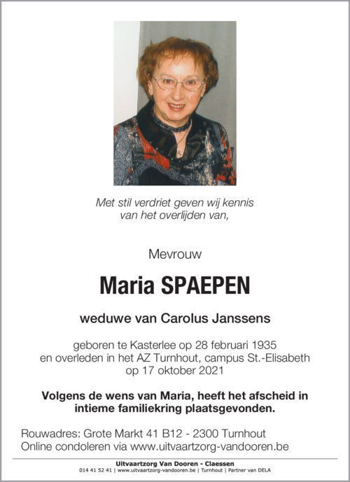Maria Spaepen