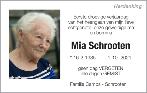 Mia Schrooten