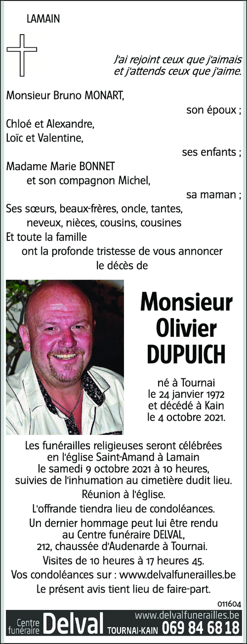 Olivier DUPUICH