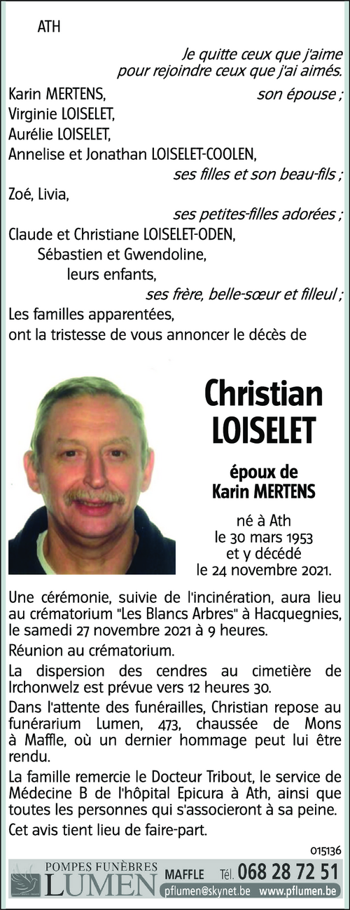 Christian LOISELET