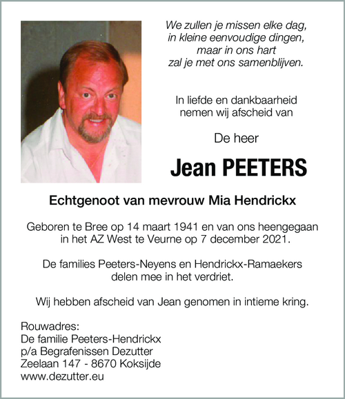 Jean Peeters