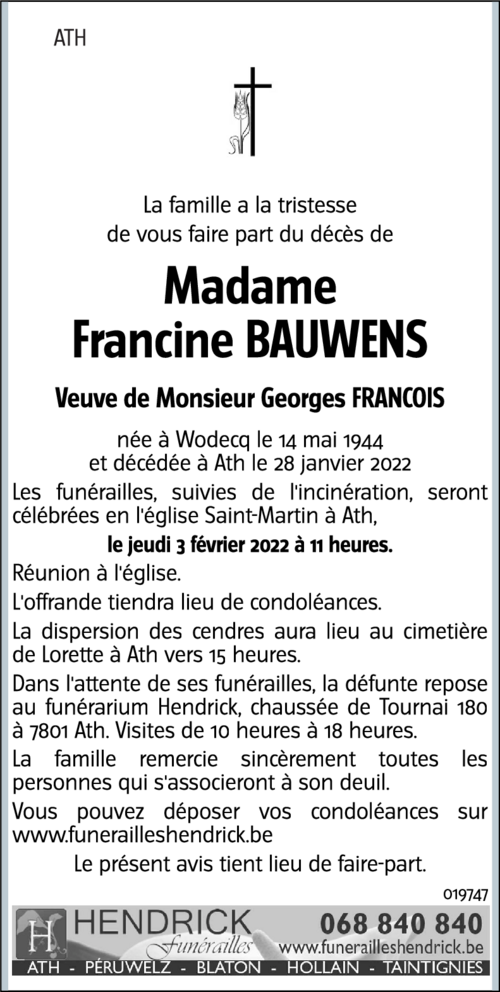 Francine BAUWENS
