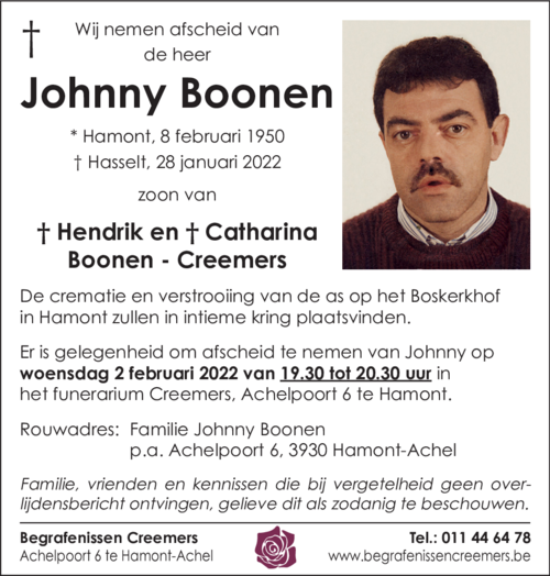 Johnny Boonen