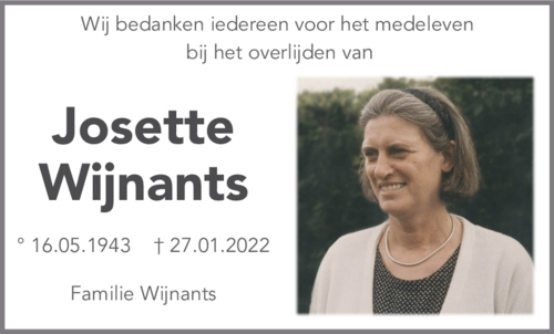 Josette WIJNANTS