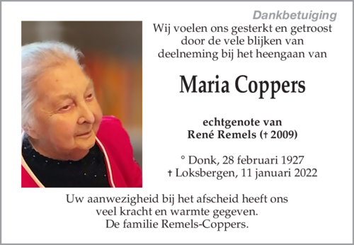 Maria Coppers