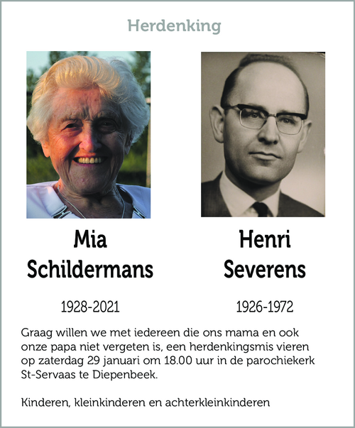 Maria Schildermans