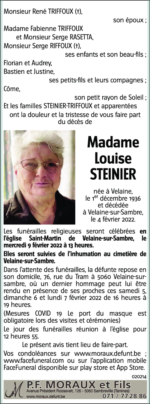 Louise Steinier