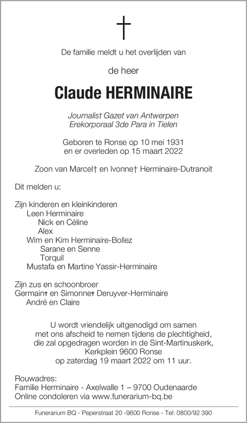 Claude Herminaire