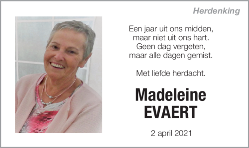 Madeleine Evaert