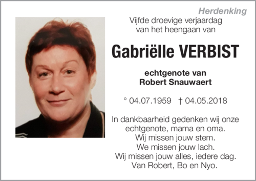 Gabriëlle Verbist