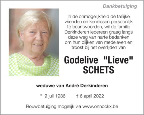 Godelive Schets