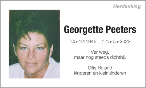 Georgette Peeters