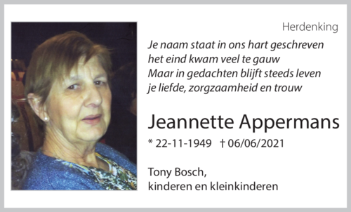 Jeannette Appermans
