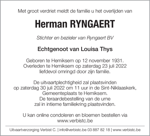 Herman Ryngaert