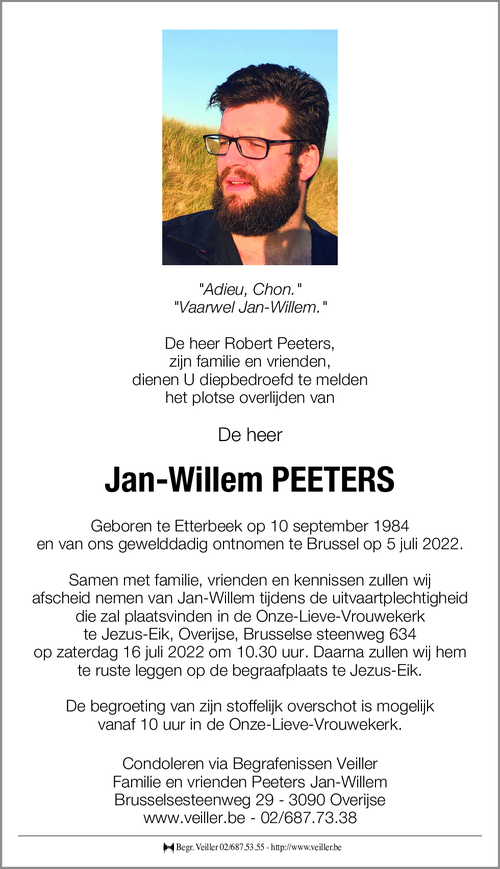 Jan-Willem Peeters