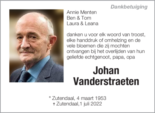 Johan Vanderstraeten