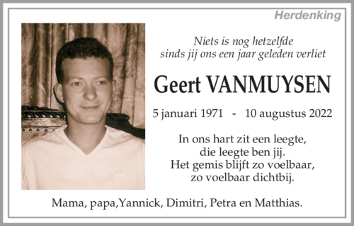 Geert Vanmuysen