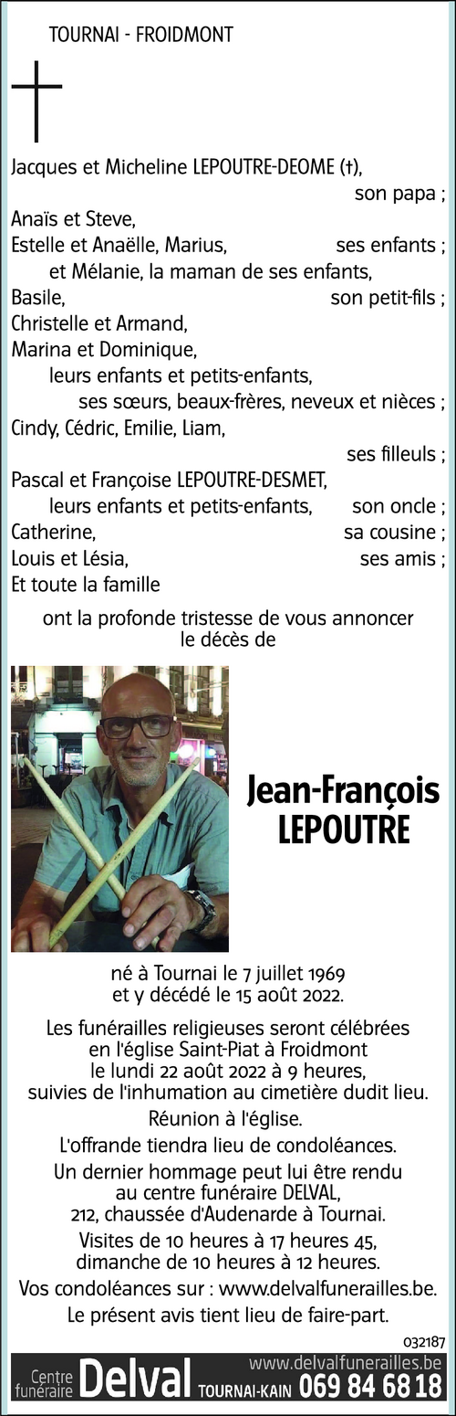 Jean-François LEPOUTRE