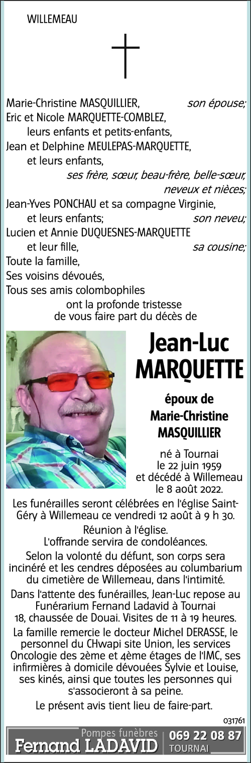 Jean-Luc MARQUETTE