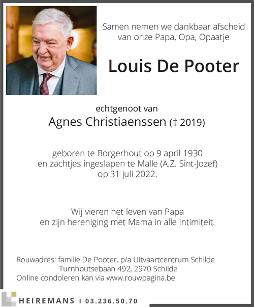 Louis De Pooter