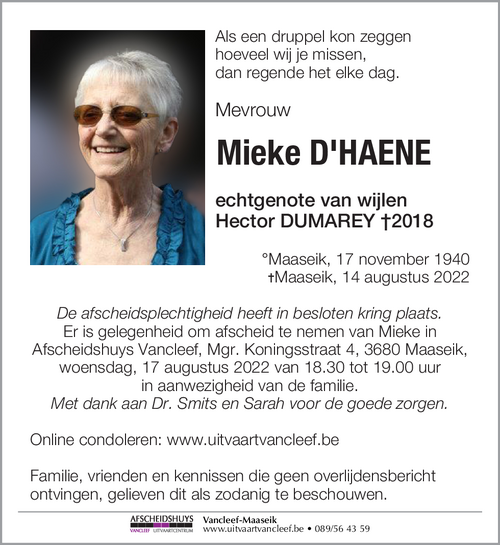 Mieke D'Haene