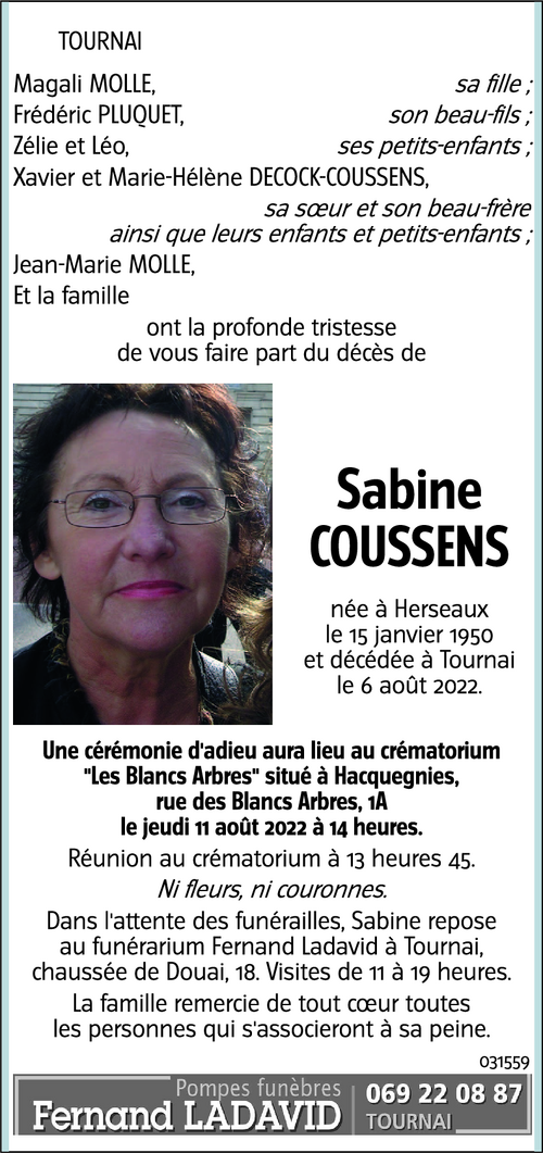 Sabine COUSSENS