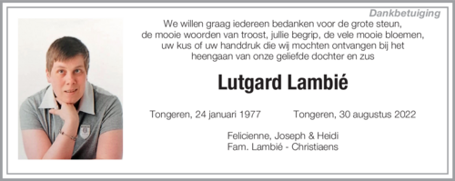 Lutgard Lambié