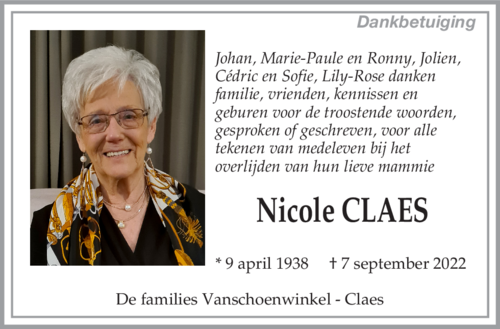 Nicole Claes