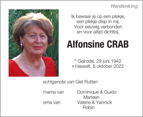 Alfonsine Crab