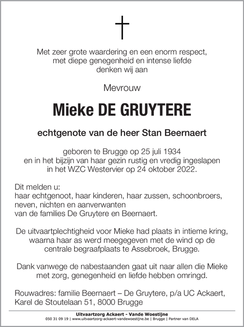 Mieke De Gruytere