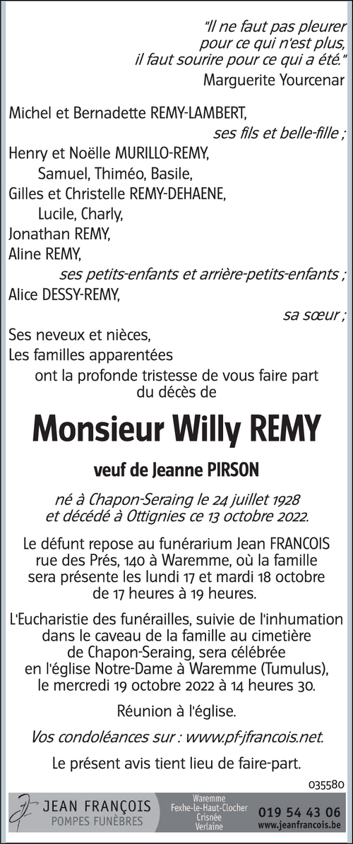 Willy REMY