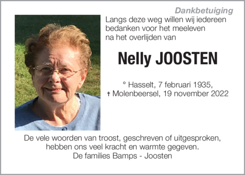 Nelly JOOSTEN