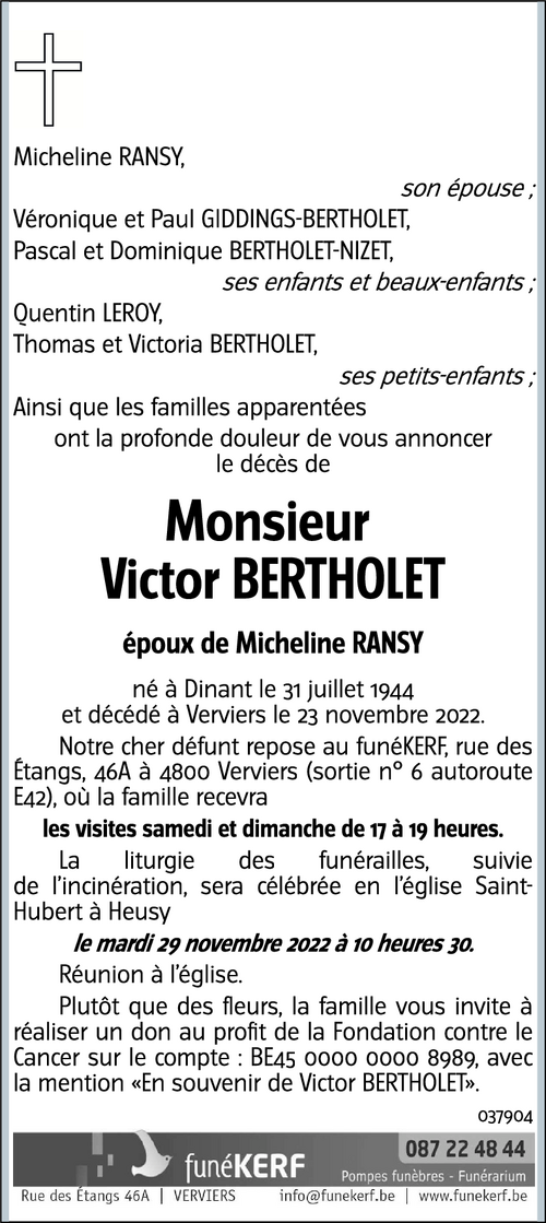 Victor BERTHOLET