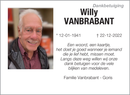 Willy Vanbrabant