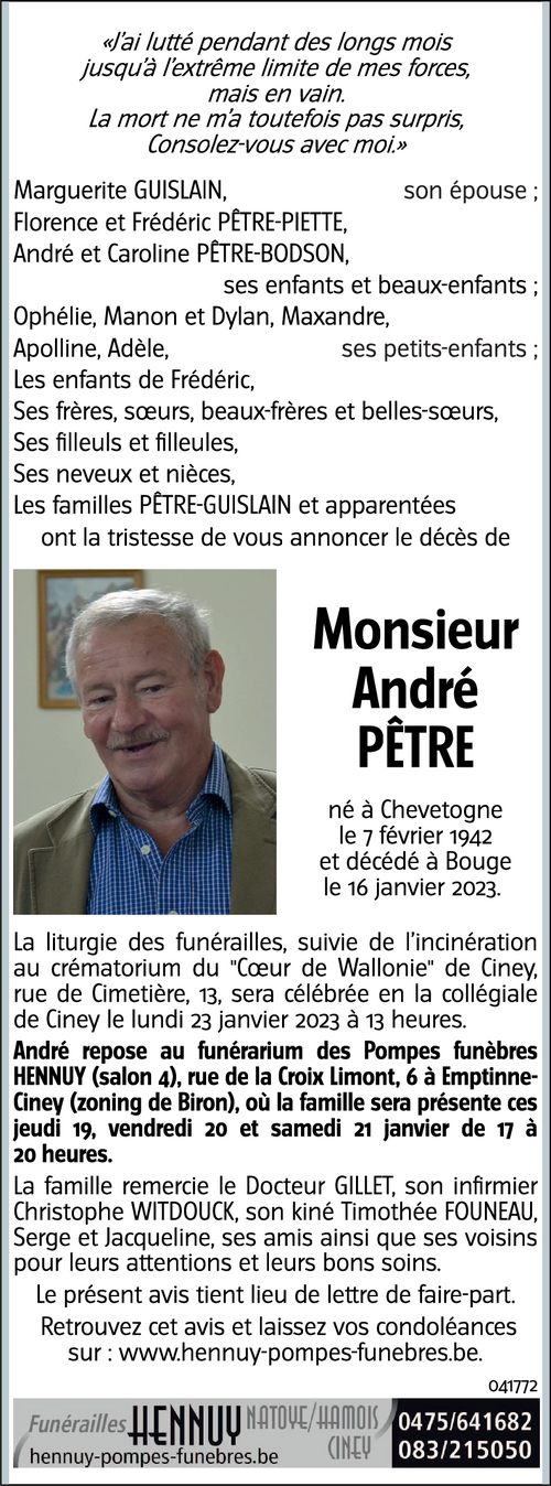 André Pêtre