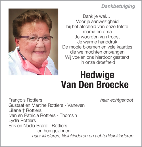 Hedwige Van Den Broecke