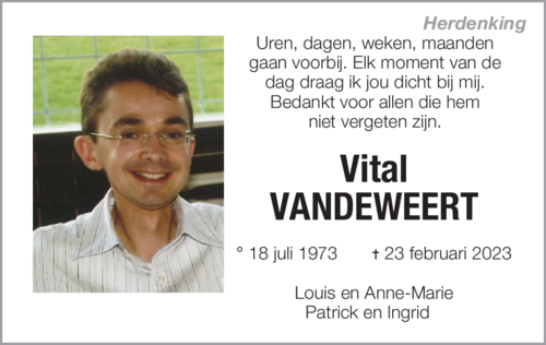 Vital VANDEWEERT