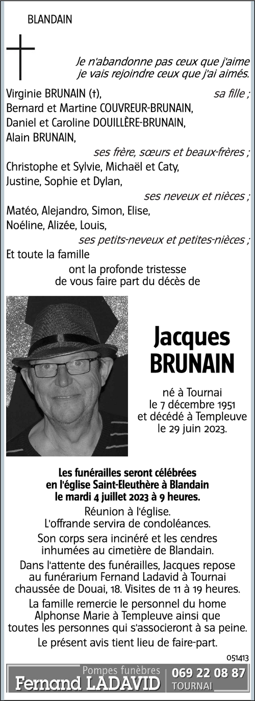 Jacques BRUNAIN