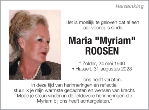 Maria Roosen