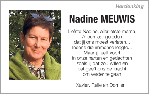 Nadine MEUWIS
