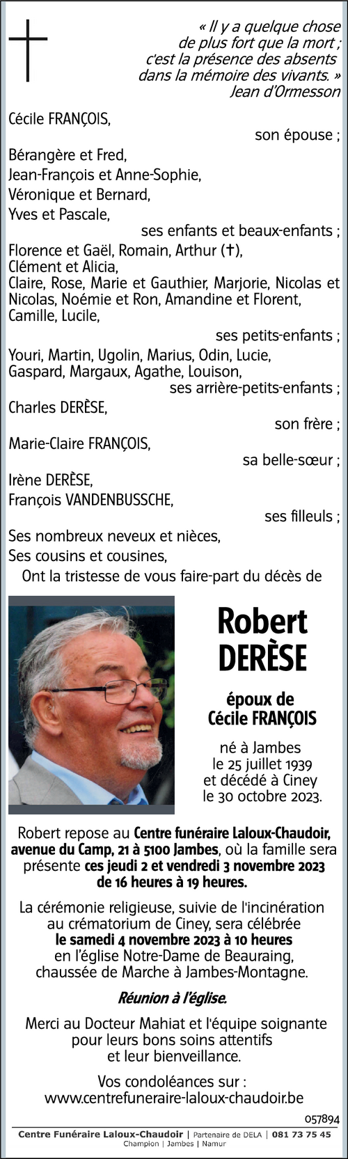 Robert DERÈSE