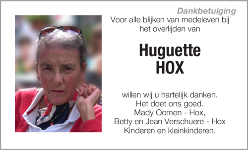 Huguette Hox