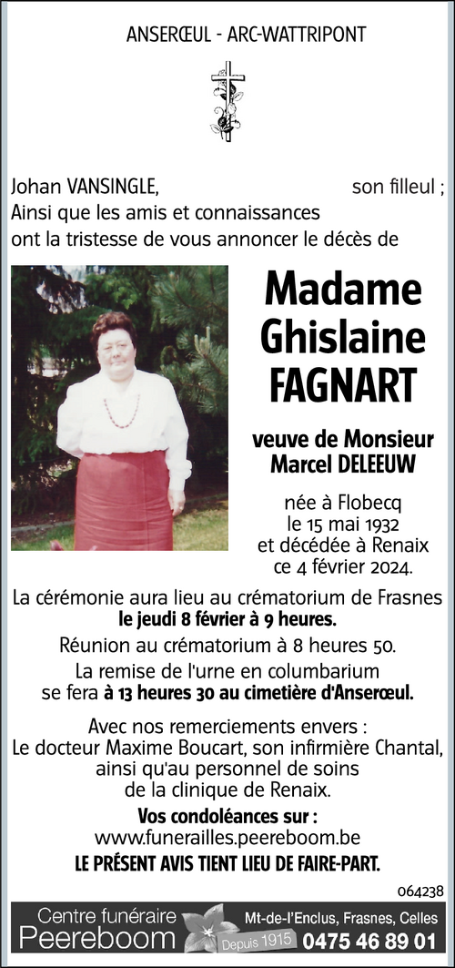 Ghislaine FAGNART