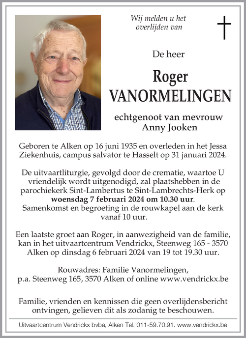Roger Vanormelingen